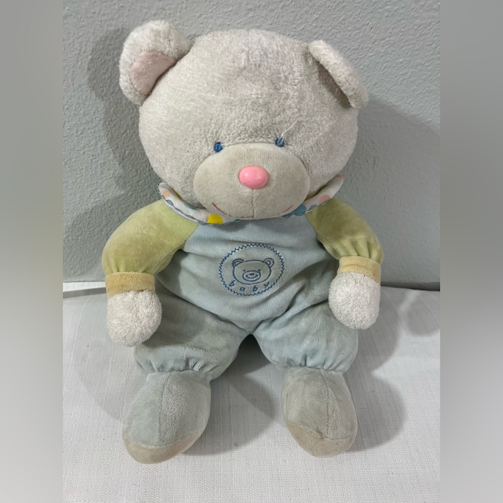 Vintage Commonwealth Baby Dots bear plush